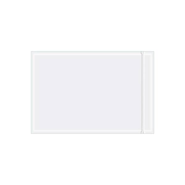 Box Packaging Resealable Document Envelopes, 6"L x 4"W, Clear, 1000/Pack RCF46 - main